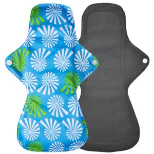 China Bamboo Charcoal Reusable Sanitary Pads For Heavy Flow Menstrual Pads Washable wholesale