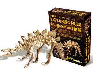 China DIY test series of ancient mining model dinosaur toy model wholesale wholesale