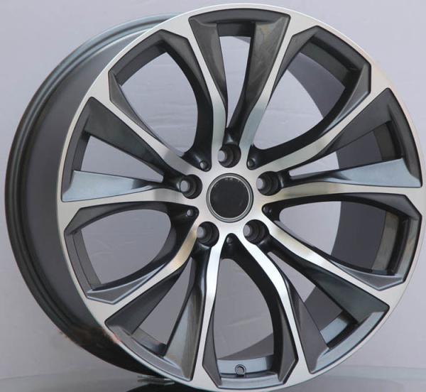 Gun Metal Machined Car Rims with PCD 5x120 For BMW X6 / Colour Customized 20inch