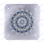 LC Duplex Connector Fiber Optic Polishing Plate 48 Holes IPC Structure