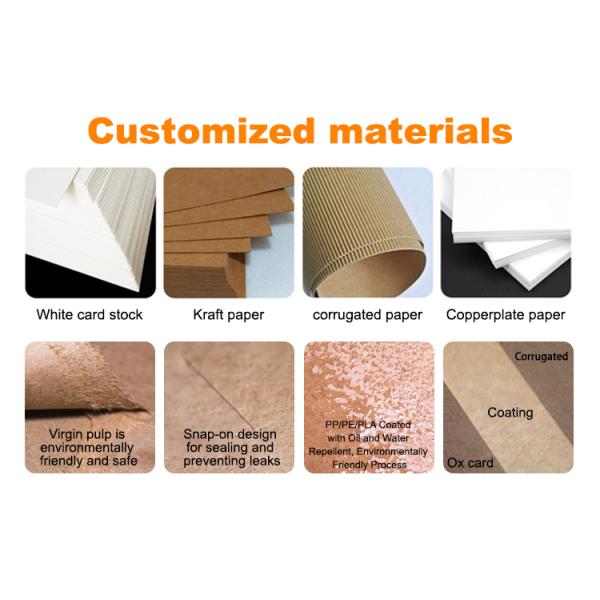 Customized Box for Food Eco Friendly Food Packaging Fried Chicken Packaging Boxes