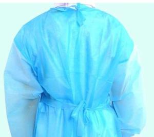 China Unisex PP 135*140cm 80g Disposable Isolation Gowns wholesale