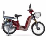 Large Capacity 48V 500W Electric Food Delivery Bike With Front And Rear Drum