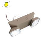 Emergency Twin Spot Fire Exit Light Rechargeable For Supermarket
