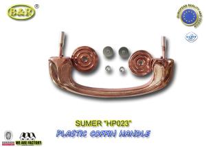 China Funeral decoration plastic coffin handles with reinforced wire HP023 coffin moveable wholesale
