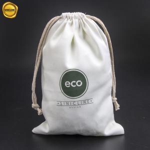 China Eco Packaging Solutions Sustainable Bamboo Fabric Drawstring Dust Bag wholesale
