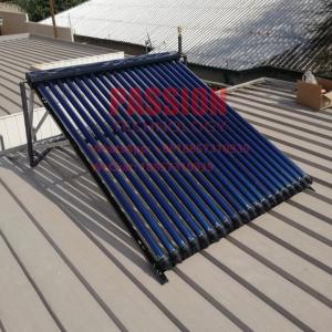 China 14mm Condensor 30tubes Heat Pipe Solar Collector Pressure Solar Water Heater wholesale