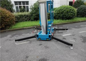 China Mobile Lift Platform With 10 Meter Platform , Aluminum Alloy Hydraulic Aerial Lift wholesale