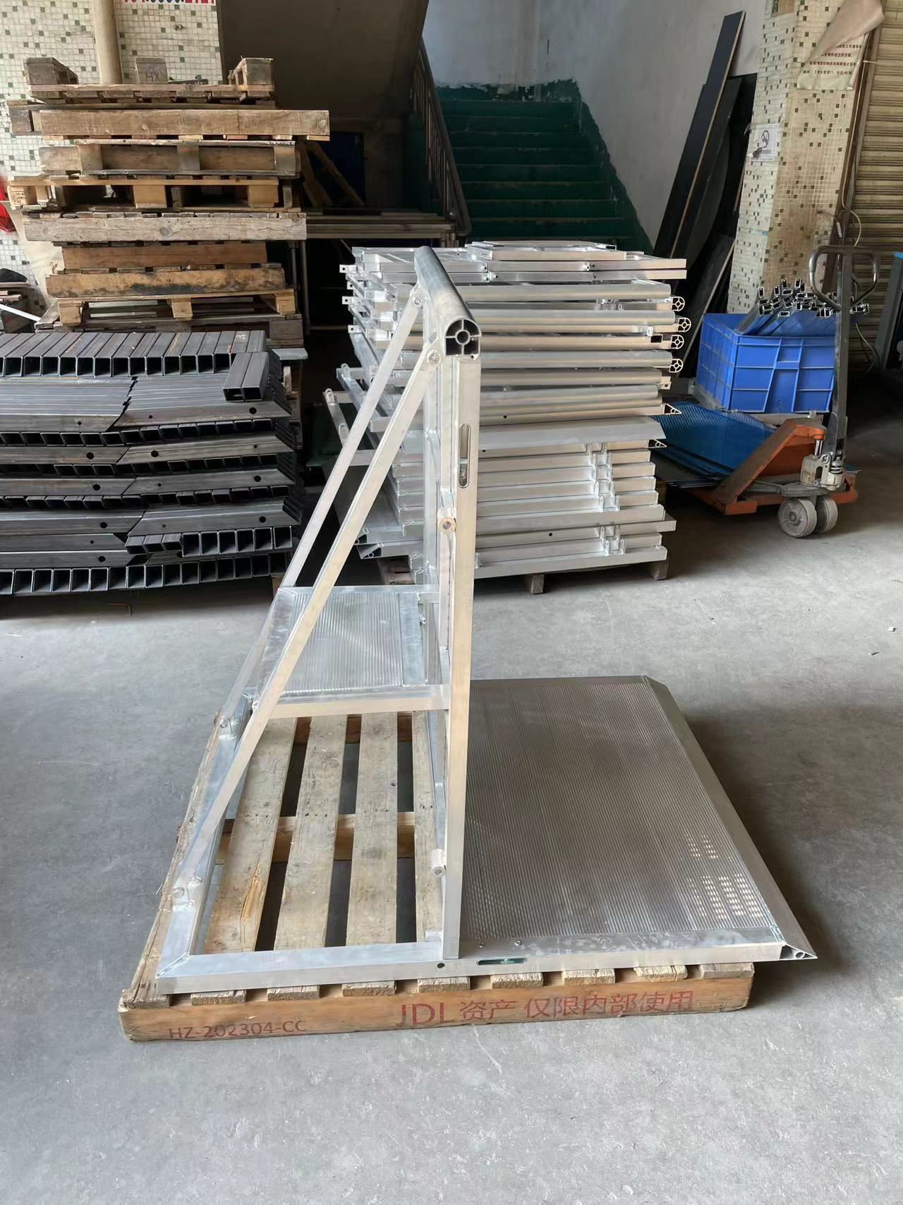 Aluminum Crowd Barricades Portable Foldable Event Crowd Control Barriers