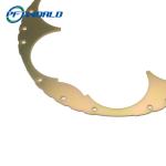 Custom size Sheet Metal Fabrication Parts Laser Cutting Brass Accessories