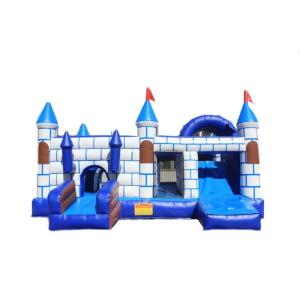 China New Commercial PVC Tarpaulin Mini Bouncy Castle Inflatable jumping castles With bouncer slide for sale wholesale