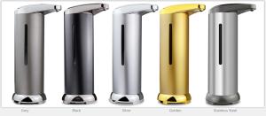 China ABS Plastic Touchless Hand Soap Dispenser 340g DC 6V 250ml For Hotel Home wholesale
