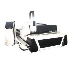 China Black 380V 1500W Fiber Laser Cutting Machine For Metal Sheet wholesale