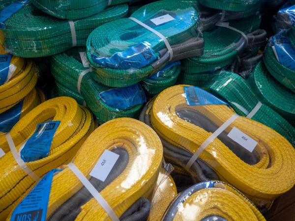 Manufacturer of webbing sling, According to JB/T 8521, EN1492-1 , AS 1353 , CE,