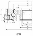 Slewing bearings Single-Row 4 Point Contact Ball Slewing Ring Bearing 2240.50A