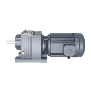 China R series Key Shaft Foot Mounted Helical Gear Motor For Agitator Drives wholesale