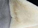 Knitted Type Tricot 100% Polyester Very Soft Big Weight 20-25mm Rabbit Fur