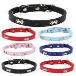 22g Pu 31x2cm Pet Training Collars Adjustable Cat Collar