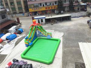 China Outdoor Inflatable Water Park For Kids / Extreme Fun Water Theme Park wholesale