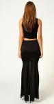 Ladies / Womens Summer Skirts , Slim Long Black Casual