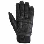 XS-3XL Mens Leather Roping Gloves Wall Climbing Gloves With Fleece Liner