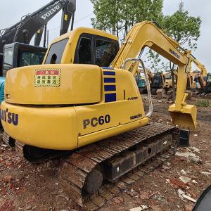 China Secondhand Komatsu Crawler Excavator PC60-7 6T Heavy Machinery Original Japan wholesale