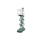 Metal Greenhouse Lifting Car Agricultural Picking Car Vegetable Automatic
