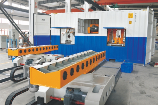 Container Design Pipe Cut Bevel Preparation Work Station
