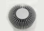 OEM Sunflower 6063 Aluminium Heat Sink Profiles , Round Heat Sink Extrusion