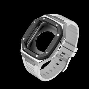 China Stainless Steel Apple Watch Ultra Cover Case Luxury 45mm Shockproof wholesale