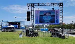 China Waterproof Full Color P3.91mm Stage Rental LED Screen 500x500mm Panel wholesale