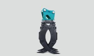 China Excavator Attachment Hydraulic Manual Grapple Stone Grab Mechanical Grapple For Mini Excavator wholesale