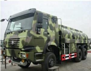 China 6x6 All Wheel Drive Fuel Oil Delivery Truck , Propane Tank Truck 20cbm Capacity wholesale