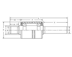 China Water pump bearings Double-row ball water pump bearing - WB1630 WB1630127-2 wholesale