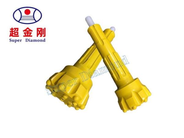 SD4 Compatible 4inch DTH Drill Bit for Rock Drilling / Mining with Alloy Steel