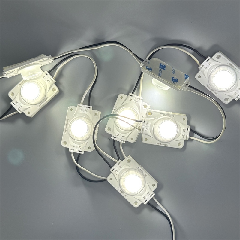AC110V Edge Lighting Module 2W 15x50 Degree IP67 For Deep Light Box