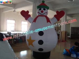 China Inflatable Snowman with oxford cloth use for advertising, Christmas Decorations wholesale