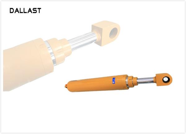 Heavy Duty Telescopic Multi Stage Hydraulic Cylinder , Industrial Hydraulic