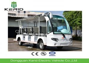 China 14 Seater Electric Sightseeing Bus With Curtis Controller / MP3 Player / Speaker wholesale