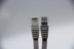 Flat Cat.5E Bare Copper Cable 30AWG 1M 1000Mbps Easy to Carry for Laptop Office