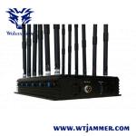 12 Bands 50m 20W GSM DCS 3G 4G WIFI GPS RF Signal Jammer