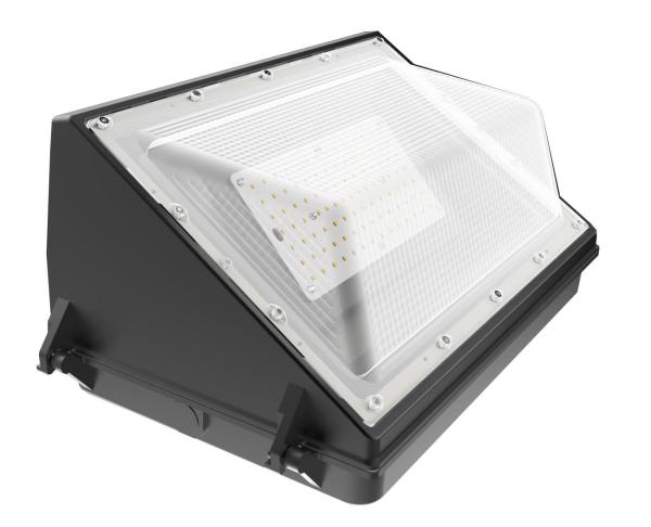 80W/100W outdoor light housing extrusted aluminum PC cover balck color garden