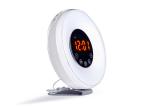 Gradual Wake Up Light Warm White Morning Sunrise Led Light Up Alarm Clock