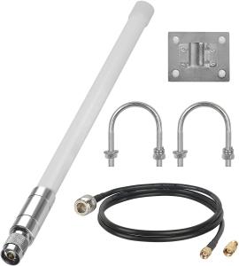 China 1Max High Gain Hotspot Fiberglass Antenna for Outdoor 868mhz 915mhz Omni Directional wholesale