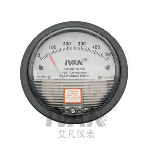 China Customizable Differential Pressure Gauge for Industrial Negative Pressure Monitoring wholesale