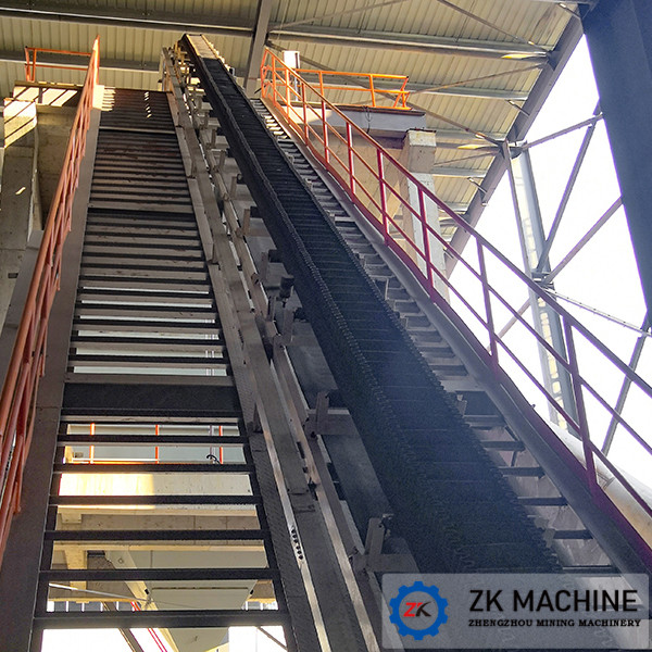 Powdery Conveying Equipment 300m3/H 90° Large Angle Belt Conveyor