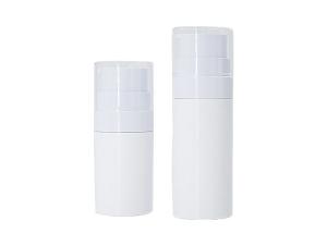 China Replaceable PCR PP Vacuum Airless Bottle Baby Sunscreen Cosmetic Packaging 30ml 50ml wholesale