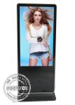 Free Stand Touch Screen Kiosk Full HD 1080P 49 Inch Android Network 3G 4G Video