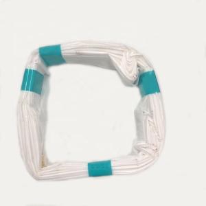 China White Disposable Commode Bags 15m Biodegradable Toilet Waste Bags Anti Odor wholesale