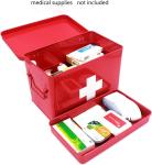 Metal First Aid Storage Box First Aid Kit medicine storage storage box Medicine
